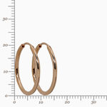 золотые серьги без камней  17089050